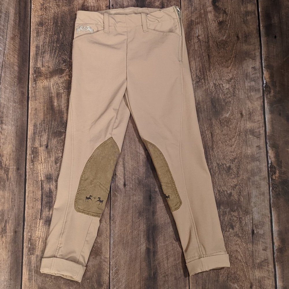 NWOT Equine Couture Coolmax Champion Side-zip Jodhpurs, size 8